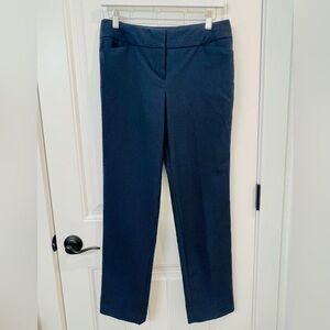Worthington Navy Straight Leg Women's Pants